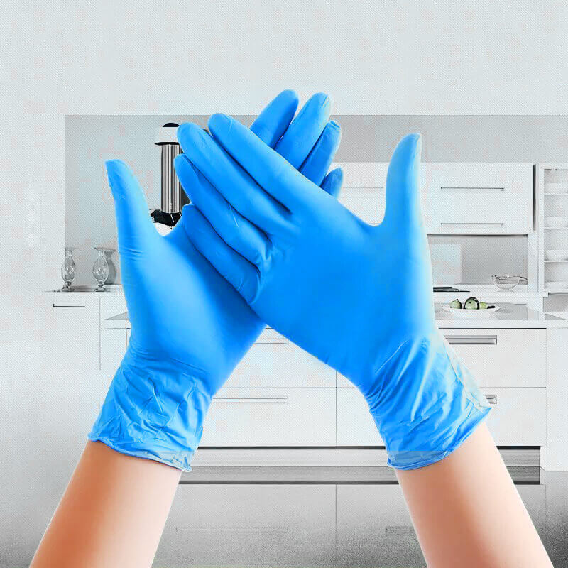 20pcs/set Disposable Gloves Latex For Home Cleaning Medical/Food/Rubber/Garden Gloves Universal For Left And Right Hand
