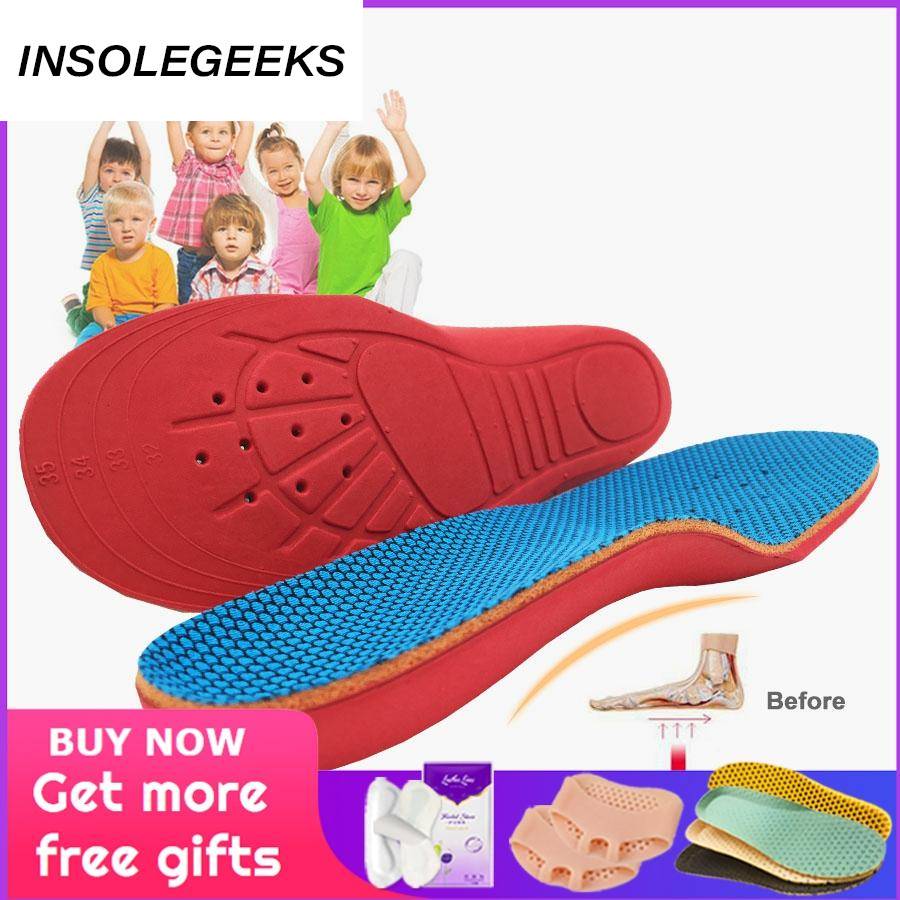 Kids Orthopedic Insoles Children Shoes Flat Foot Arch Support insoles Orthotic Pads corrigibil Health shoes pad foot care