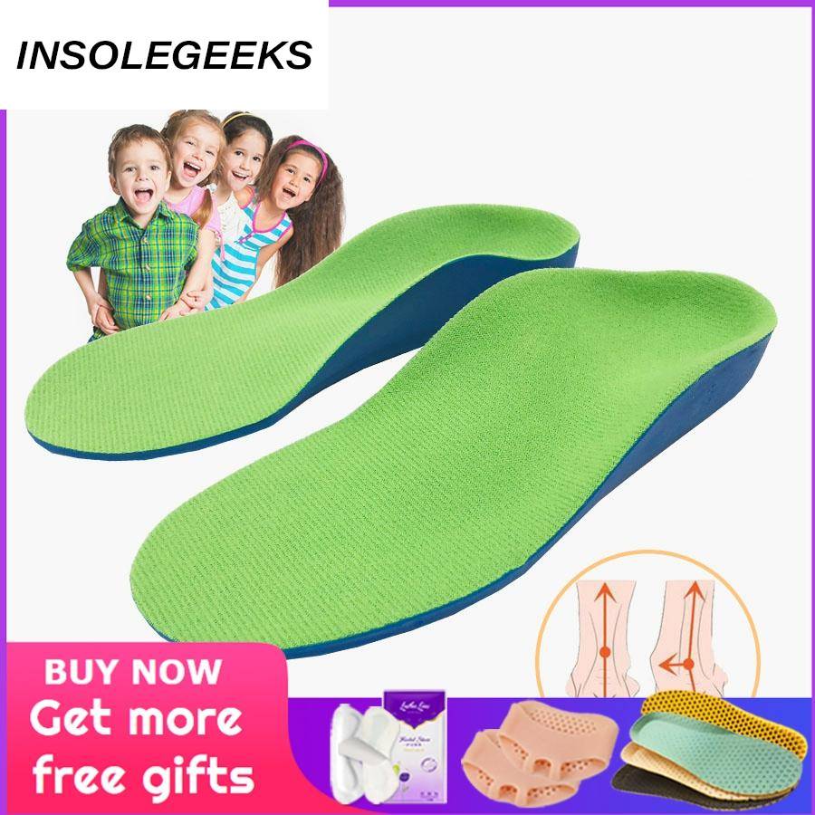 3D Orthotic Insoles flat feet for kids and Children Arch Support insole for X-Legs child orthopedic shoes Foot Care