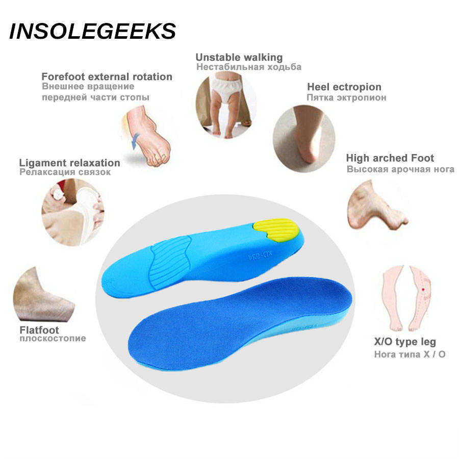 Doctor Recommends Children's Insoles O/X Leg Foot Valgus Arch Support Orthosis Flat Foot corrigibil Insole Foot Care