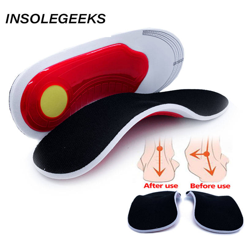 Premium Orthotic Gel High Arch Support Insoles Gel Pad 3D Arch Support ...