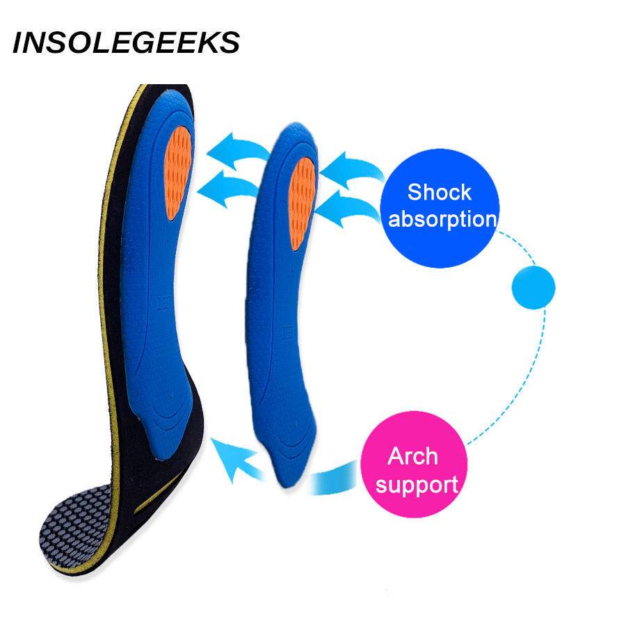 Unisex distinctive EVA Orthotic insole for Flat foot Shoes Pad Arch Support orthopedic Insoles for corrigibil OX Leg Health Sole