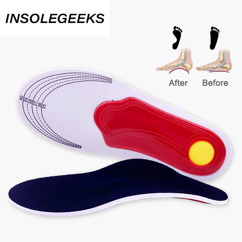 Orthopedic Shoes Sole Insoles Flat Feet Arch support Unisex EVA Orthotic Arch Support Sport Shoe Pad Insert Cushion