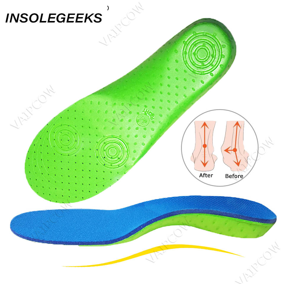 EVA Spring Insole Non-slip Shock-Absorbantin Soles Massaging Sport Shoe Pads Orthotic Arch Sport Shoe Foot Care Pad